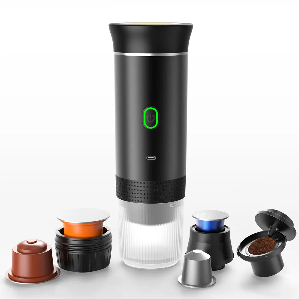 "BrewGo 3-in-1 Portable Espresso Maker"