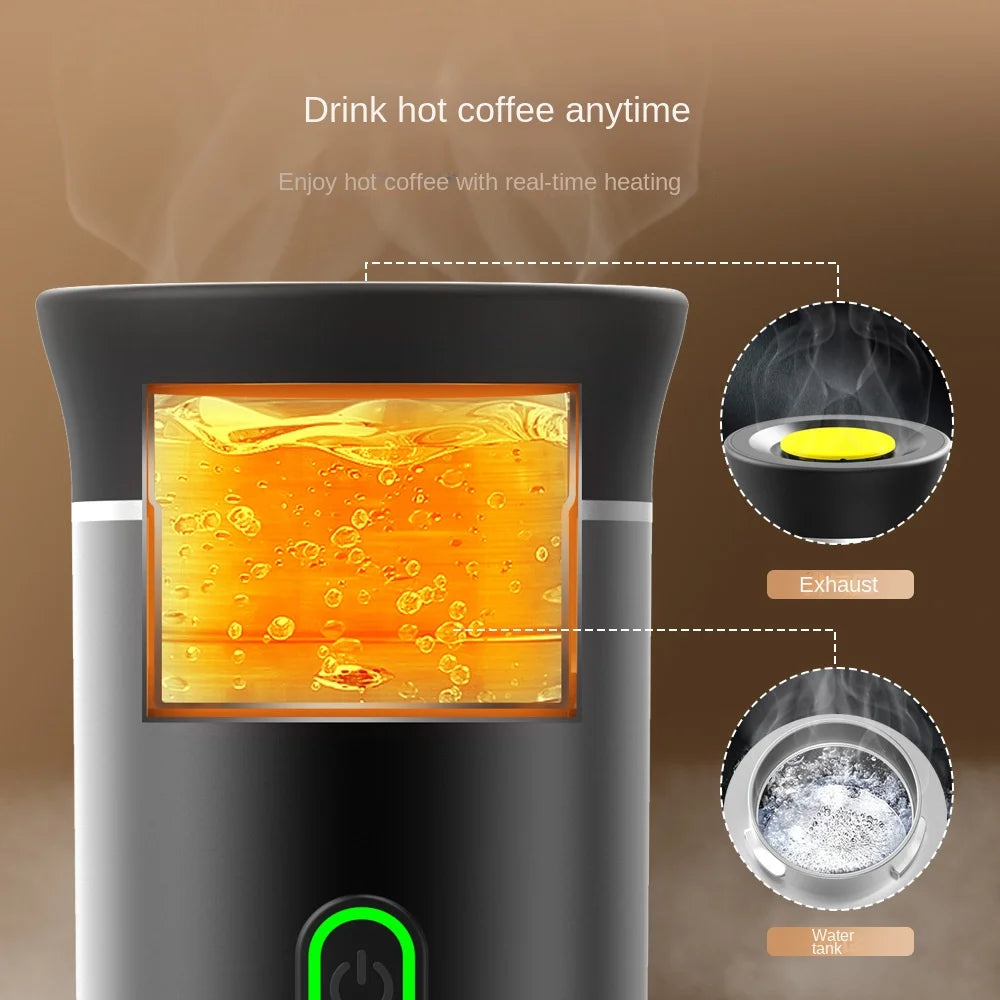 "BrewGo 3-in-1 Portable Espresso Maker"